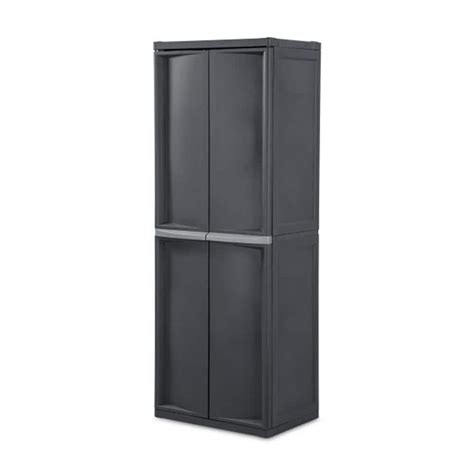 gray steel storage cabinet|sterilite storage cabinet home depot.